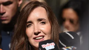 Victoria Villarruel en Rosario