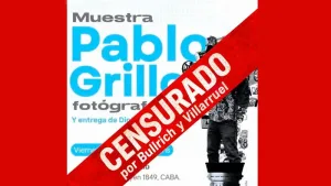 En el Día Nacional de Lucha contra la Violencia Institucional, Victoria Villarruel y Patricia Bullrich censuran muestra fotográfica de Pablo Grillo