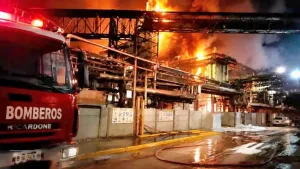 Incendio en Ricardone
