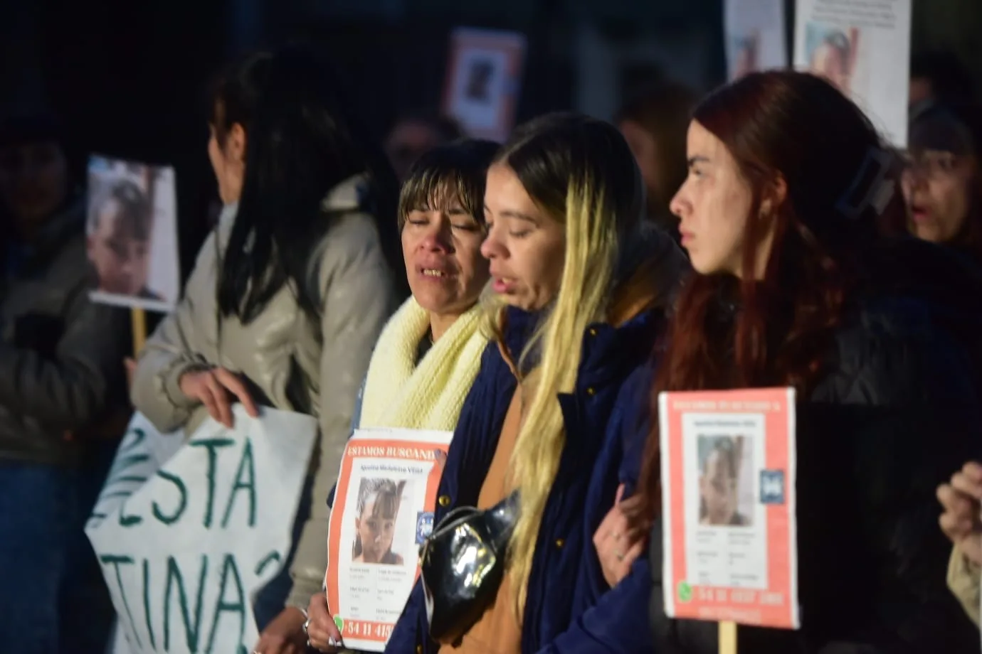 Masiva marcha para pedir que se intensifique la búsqueda de Agostina Vega, la adolescente de 14 años desaparecida en Córdoba