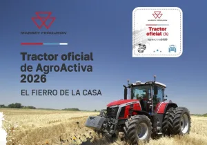 AgroActiva se potencia sobre ruedas: presentan el tractor oficial de la muestra