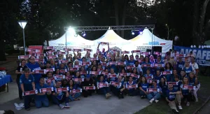 Continúan recorriendo y levantando banderas de la educación pública: la carpa blanca de Amsafé llegó a San Justo