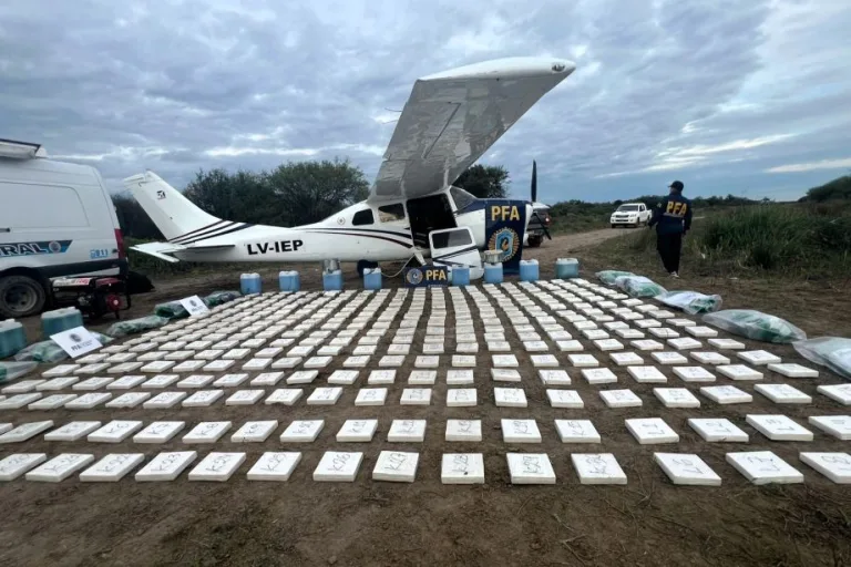 Imputaron a los ocho involucrados en el transporte de 442 kilos de cocaína hallados en Vera