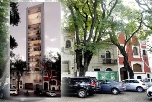 Identidad urbana, reglamentación y excepciones: escala debate por un edificio sobre casona de valor patrimonial cerca del Monumento