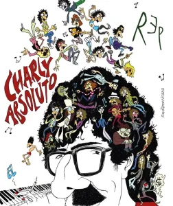 Rep presentó “Charly absoluto”, un imponente retrato gráfico acerca del mito García, en la Feria del Libro porteña