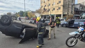 Una diputada provincial santafesina protagonizó un choque en la esquina de Santa Fe y Avellaneda