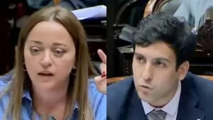"Se dice produjo, no produció": la corrección de Cecilia Moreau a un diputado libertario que se volvió viral