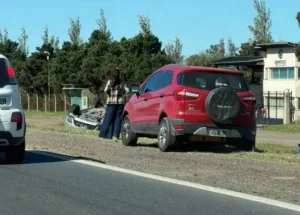 Una mujer de Roldán murió en un accidente de tránsito cuando se dirigía al partido de Rosario Central