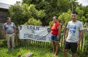 Caso Loan: comienza la inspección a la casa de la abuela Catalina y el naranjal