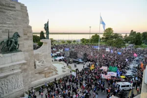 La marcha universitaria fue masiva
