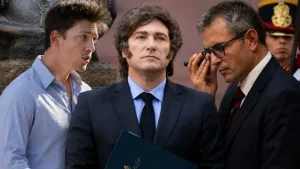 Milei minimizó la interna libertaria, respaldó a Santiago Caputo y elogió a Martín Menem