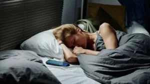 mujer durmiendo