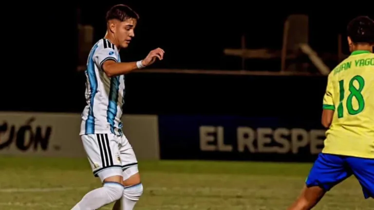 Escándalo en la Sub 17: suspendieron por cuatro meses a un juvenil argentino por actos de racismo contra el plantel de Brasil