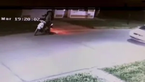 robo en una moto