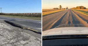 La peligrosa situación de la Ruta 3: los tramos más deteriorados de la única carretera argentina que llega al Fin del Mundo