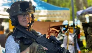 Vice con la cara pintada: Villarruel reivindicó las acciones del Ejército antes del golpe del 76 y como parte del Estado terrorista