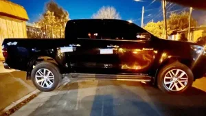 Vehiculo secuestrado