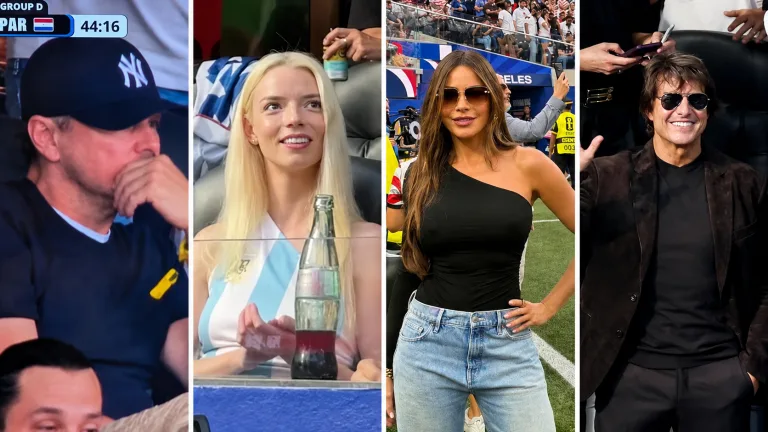 De Leonardo DiCaprio a Anya Taylor-Joy: ¿Quiénes fueron los más famosos de la tercera apertura del Mundial 2026?