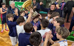 Los mini llegaron al corazón del básquet: Rosario subcampeón en San Vicente