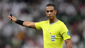 Amin Mohamed será el árbitro principal del partido entre la Selección Argentina y Austria
