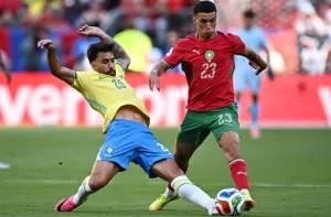 Brasil y Marruecos quedaron a mano en el primer partidazo del Mundial