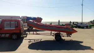 Sigue la búsqueda de los pescadores a más de una semana de sus desapariciones en el Río de la Plata