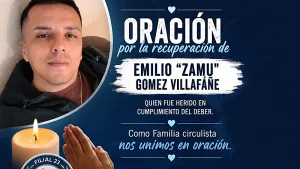 Cadenas de oración por el policía federal baleado en Villa Banana