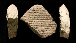 Con inteligencia artificial logran descifrar el texto de una tablilla de 3 mil años de antigüedad