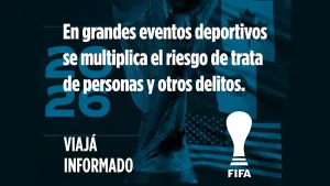 La Defensoría del Pueblo alerta sobre la trata de personas y difunde recomendaciones para quienes viajen a América del Norte durante el Mundial 2026