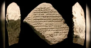 Con inteligencia artificial logran descifrar el texto de una tablilla de 3 mil años de antigüedad