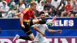 Bélgica volvió a defraudar y apenas empató con Irán, para complicar su clasificación a los 16avos de final del Mundial