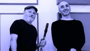 Julio Kobryn en saxo y clarinete y Mariano Ruggieri en piano tocan temas del disco "Nocturnal" en el Hotel Riviera