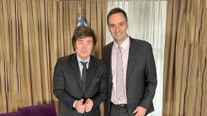 Milei respaldó a Manuel Adorni