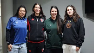 Las pibas de Rosario son protagonistas en otra jornada histórica de la Copa Santa Fe