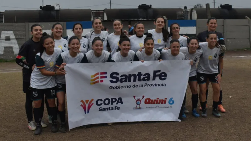 El equipo de Social Lux que le ganó a Morning el cotejo de ida de los octavos de final de la Copa Santa Fe