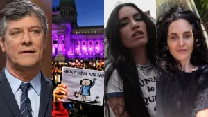 La patria de la cultura, el espectáculo y la comunicación dijo presente en la movilización del “NiUnaMenos”