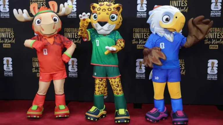 Primera vez con tres: Cómo se llaman y qué representan las mascotas del Mundial 2026