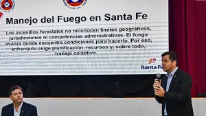 Provincia informó cómo trabaja para prevenir incendios durante el Foro Nacional de Humedales que se realizó en Villa Ocampo