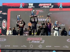 Turismo Pista: Luciano González festejó por primera vez en la Clase 3 y fue la gran figura del domingo en Rosario