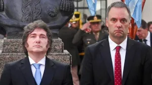 Milei y Adorni