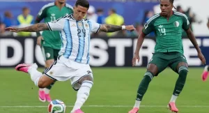 Arrancó en Kansas: Argentina y Argelia marcaron un gol cada uno, pero apareció el VAR y los anuló