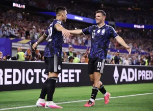 Arrancó el segundo tiempo en Texas: con gritos de Gio Lo Celso y Lautaro Martínez, Argentina derrota 2-0 a Jordania para sumar puntaje ideal