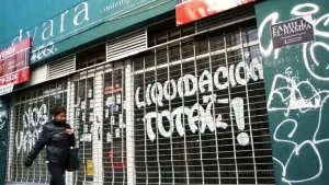 comercio en baja