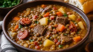 Cómo hacer un guiso de lentejas perfecto en el invierno: receta clásica con ingredientes y cantidades exactas