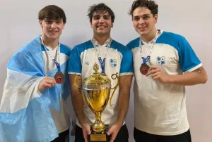 Los Topitos lograron el podio con buena presencia de la Rosarina de básquet