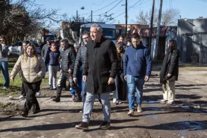 Lanzan la tercera etapa de transformación de Empalme Graneros: Javkin recorrió el inicio de obras