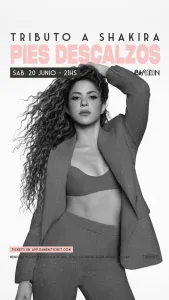Pies Descalzos, el tributo a Shakira que revive todos sus grandes éxitos, llega a Capitan Bar