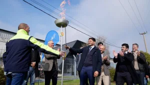 Pullaro inauguró el Gasoducto Regional Sur