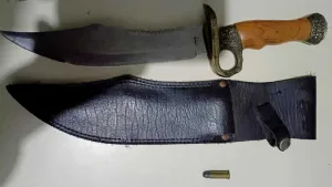 Cuchilla secuestrada
