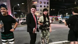 Gaspi y Oliver Tree